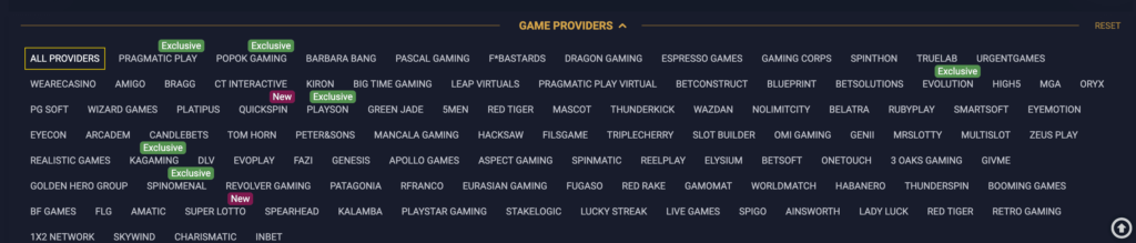 betmomo casino game providers